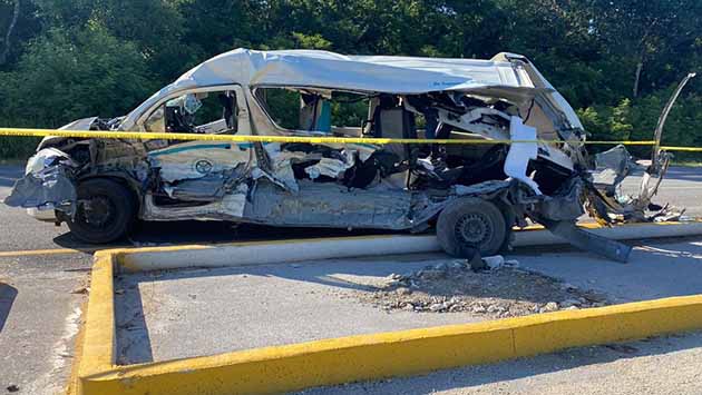 Tr Gico Accidente En Carretera De Tulum Playa Del Carmen Deja Seis