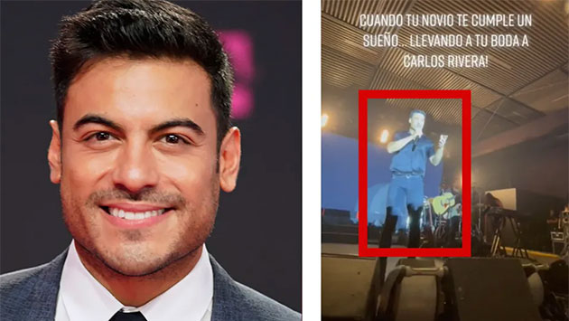 Carlos Rivera Sorprende A Novios En Plena Boda Emotivo Momento Se Hace Viral Periódico Zócalo 6603