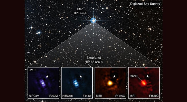 Telescopio James Webb Toma Su Primera Imagen Directa De Un Exoplaneta ...